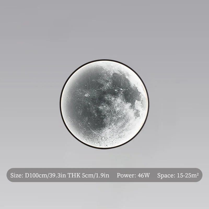 MoonGlow LED Wall Light for Bedroom & Living Room Decor