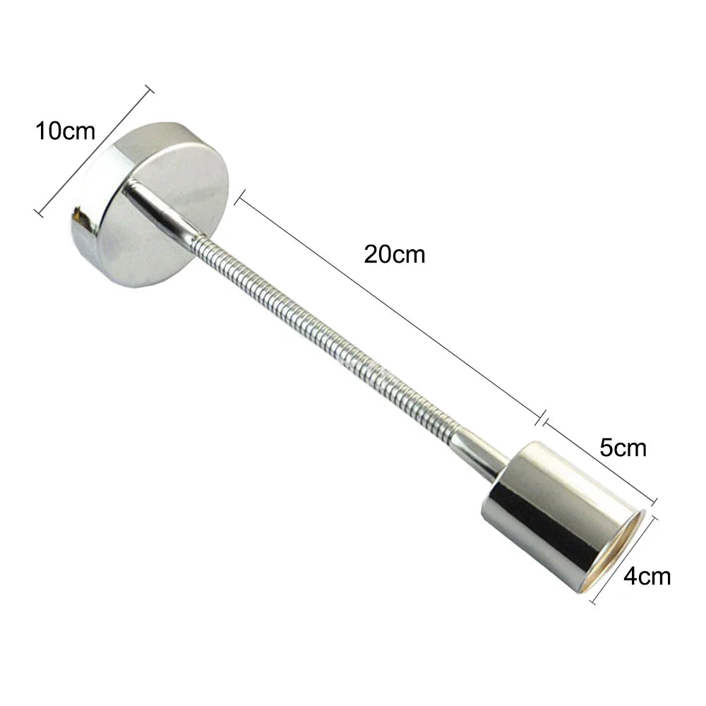 Flex LED Wall Sconce: Modern Vintage Ceiling Light for Bedroom Living Room Decor
