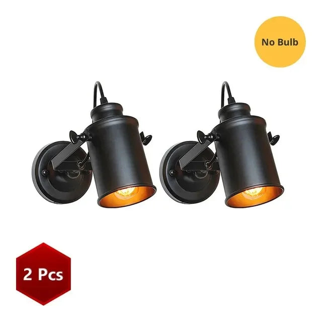 Industrial Style E27 Wall Lamp for Home Decor Retro Vintage Lighting Fixtures