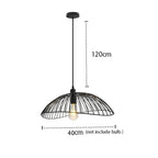 Nordic Iron Pendant Lights for Kitchen Island, Bedroom, and Dining Room