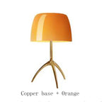 Lumiere Piccola Chrome Table Lamp Simple Bedroom Bedside Coffee Tables LED Light