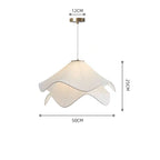 Nordic Simple Cloth Chandelier LED Pendant Light for Living Room & Bedroom