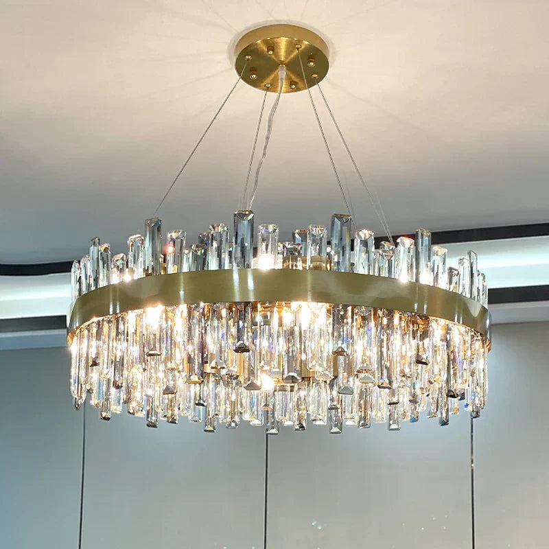Crystal Chandelier: Modern Luxury, High-end, Creative Design for Living Room, Bedroom, Kitchen