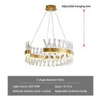 Contemporary LED Crystal Chandelier for Hotel, Wedding, and Living Room