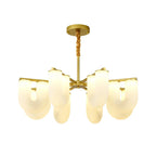 U-Shaped Milk White PE Pendant Lamp for Children's Bedroom and Living Room