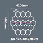 Hexagon LED Ceiling Light: High-Performance, Best-Selling, Honeycomb Design