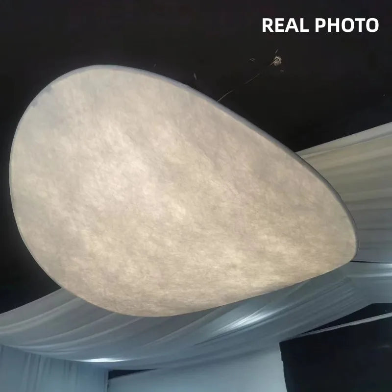 Nordic Silk LED Pendant Lights | Wabi Sabi Lustre Luminarias Chandelier