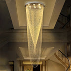 Luxury Crystal Ceiling Light for Home, Stairs & Restaurant Lighting