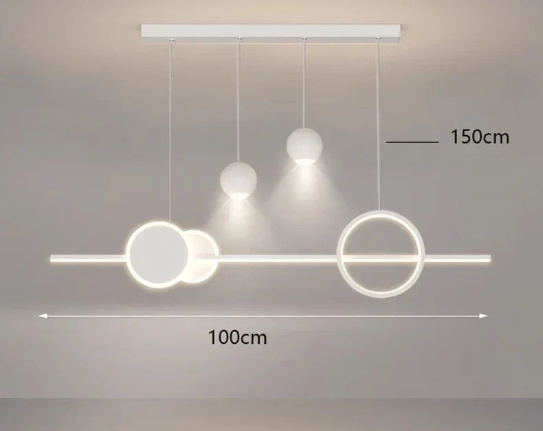 LED Pendant Light Chandeliers for Modern Home Decor and Indoor Lighting