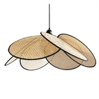 Nordic Bamboo Leaf Chandelier for Living Room and Kitchen