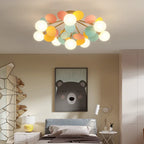 Frost Glass Ceiling Chandelier for Home Indoor Lighting