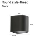 Outdoor GU10 Wall Lamp | Die-casting Engineering Lighting for Garden Villa