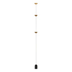 Cone Design Art Iron Hanging Cable Floor Lamp