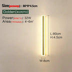 Outdoor Waterproof LED Wall Light Strip for Garden and Porch Lighting