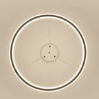 Nordic Round LED Ring Chandelier for Living Dining Bedroom
