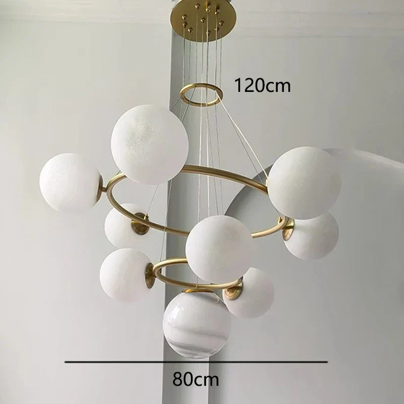 Modern LED Pendant Chandelier for Living and Dining Room Lighting