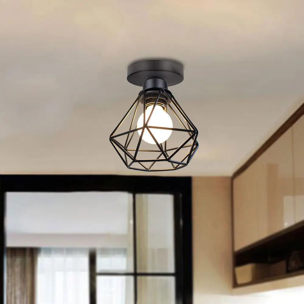 Vintage Industrial Ceiling Light Shade for Modern Kitchen Living Room Decor
