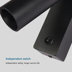 LED Wall Light: Modern Rotation Headboard Reading Lights for Bedroom, Living Room