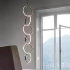 Minimalistic Pendant Light - Designer Ring Lamp for Office, Living Room, Bedroom