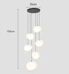 Nordic Dining Room Pendant Light Chandelier for Indoor Living Room Decor
