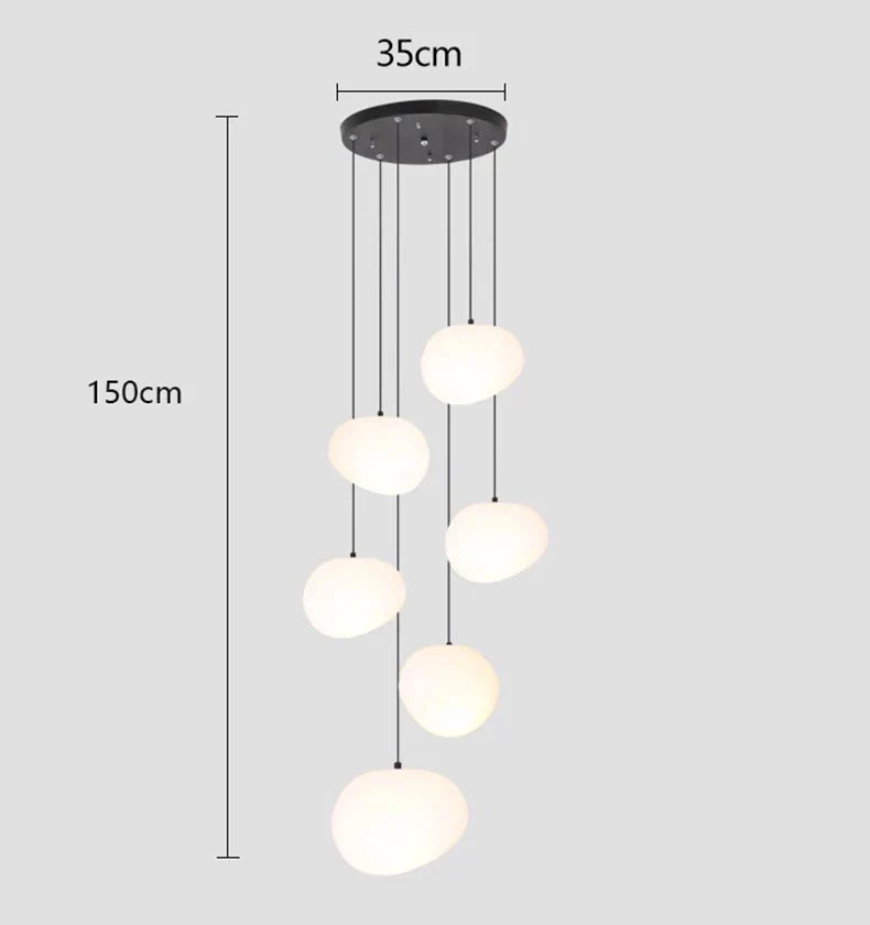Nordic Dining Room Pendant Light Chandelier for Indoor Living Room Decor