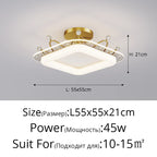 Kids' Room Ceiling Light in Gold Pink Blue for Bedroom and Living Room