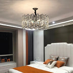 Luxury Crystal Chandeliers by Afralia™: Modern LED Pendant Lights for Living Room & Kitchen Island
