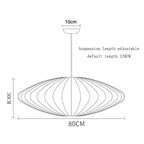 Silk Pendant Lamp: Designer LED Lighting for Home, Hotel, Restaurant, Hallrends'