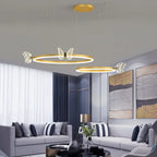 LED Butterfly Chandelier Pendant Light for Modern Living Room