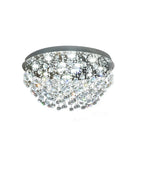 Crystal Chandelier: Modern Luxury LED Ceiling Lamp for Living Room and Bedroom