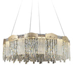 Crystal Ceiling Chandelier: Modern Luxury Lighting for Living Room, Dining Room, Bedroom