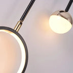 Modern Round Ball Led Wall Light for Headboards and Living Room