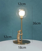Resin Mouse Table Lamp LED Desk Light Modern Decorative Stand Lighting Fixtures