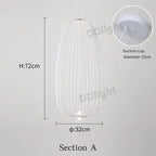 Spokes Pendant Lamp: Modern Birdcage Light for Dining Bar Kitchen Island