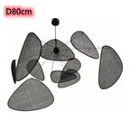 Nordic Bamboo Leaf Chandelier for Living Room and Kitchen