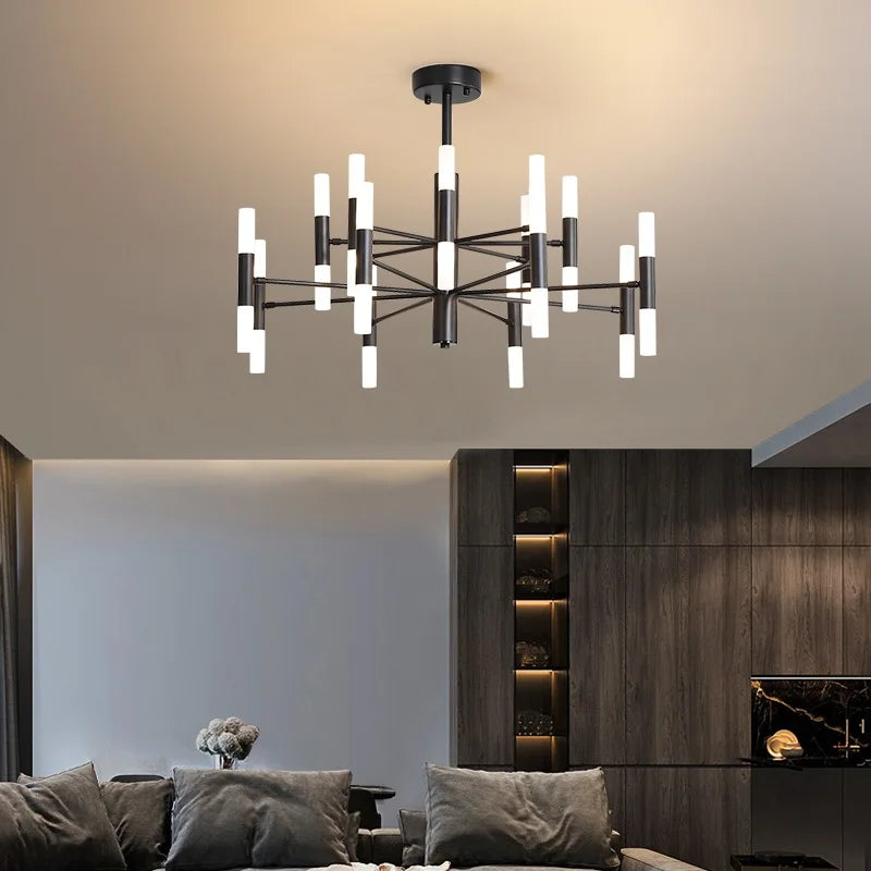 Nordic Chandeliers: Modern Living & Dining Room Pendant Lighting Fixtures