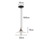 Retro Pendant Lights: Industrial Living Room Hanging Lamp Luminaire Vintage Lighting
