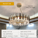 Modern Luxury Crystal Chandelier for Home Decor