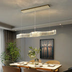 Crystal LED Ceiling Chandeliers for Elegant Dining Room Decor
