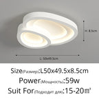 LED Flower Chandelier for Modern Bedroom Ceiling Lamps - Indoor Lighting for Home