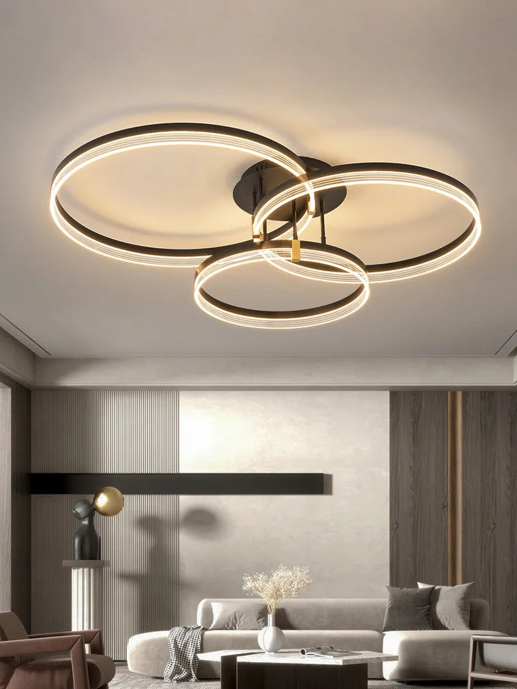 Nordic LED Ceiling Lamp 2023 - Modern Minimalist Bedroom Lighting
