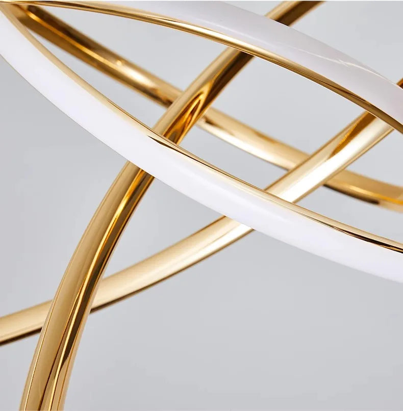 Modern Pendant Light: Indoor LED Chandelier Ceiling Lamp - Decorative Dining Room Lighting