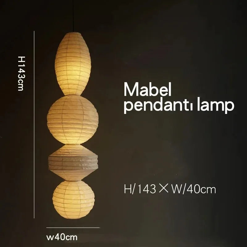 Noguchi Paper Lantern Pendant Lamp for Creative Living Spaces