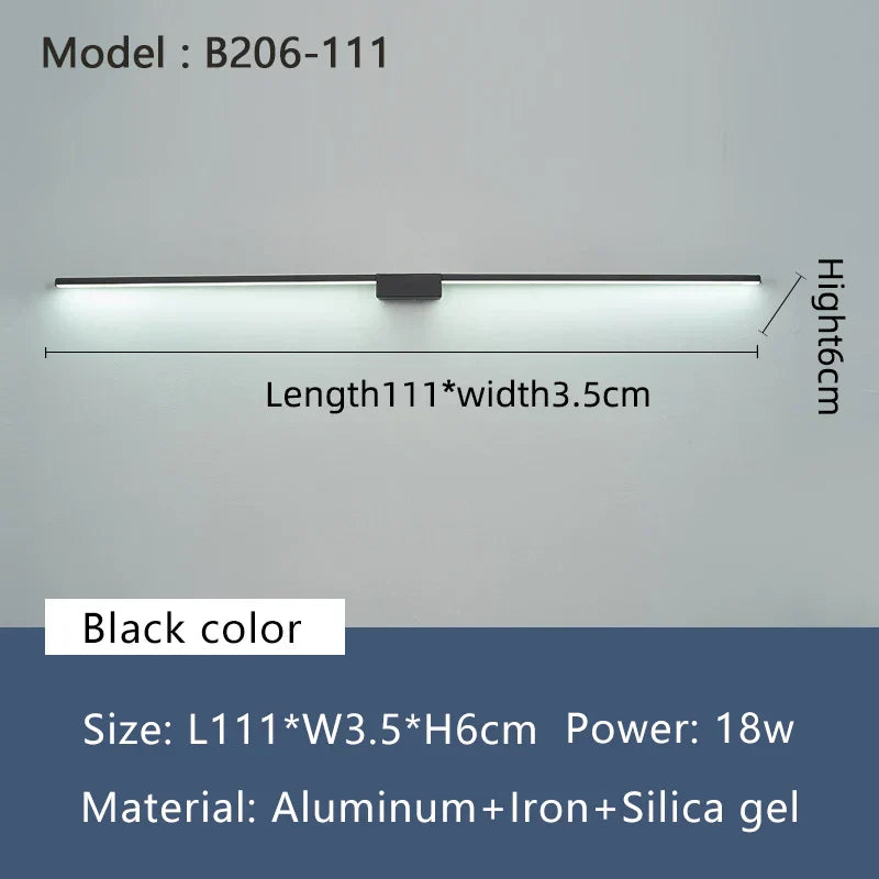 LED Bathroom Mirrors with Lights, Wall Lamps, and Vanity Light Fixtures