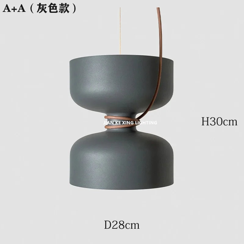 Designer Iron Chandelier LED Pendant Light for Indoor Decor