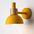 Nordic Macarons Wall Sconce Light for Living Room Bedroom, E27 Base Fixture
