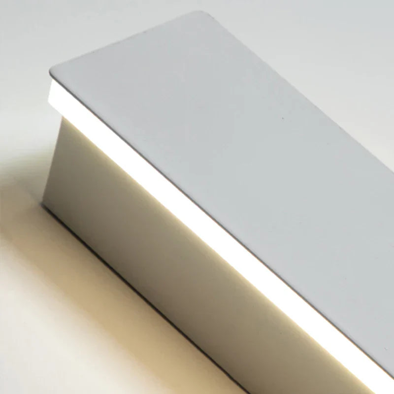 LED White Wall Lamp: Modern Minimalist Design for Bedroom, Living Room, and TV Background.