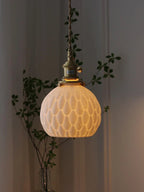 Ceramic Pendant Lights - Nordic Chandelier Lighting for Restaurant, Bedside, and Coffee Area