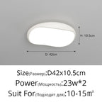 Nordic Ceiling Lights in White, Black, Red: Designer Lighting for Home Decor