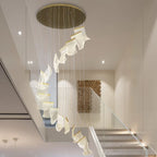 Duplex Building Chandelier: Modern, Luxurious, LED, Large, Creative, Villa Pendant Lamp